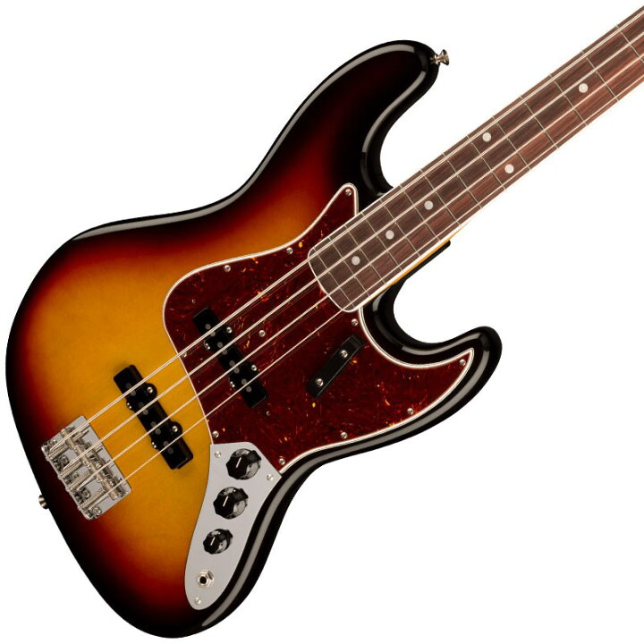 American Vintage II 1966 Jazz Bass 3-Color Sunburst Rosewood The Spring Summer 2026 Campaign Fender USA 新品 イケベ楽器楽天ショップ