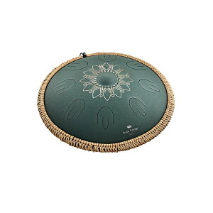 OSTD4DGE [Octave Steel Tongue Drums 16'' / Dark Green - F# Minor] MEINL (�V�i)