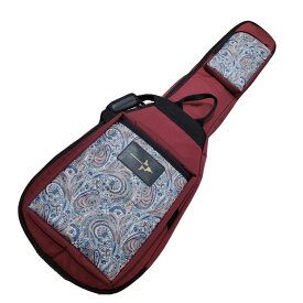 Protect Case ギター用 ［Burgundy / Psychedelic Paisleyポケット］【受注生産品】 NAZCA (新品)