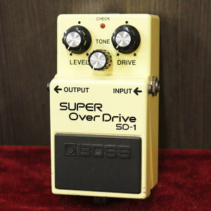VINTAGE SD-1 Super Over Drive '86 BOSS (���B���e�[�W ���g�p������)