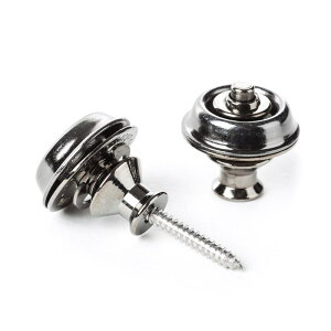 STRAPLOK BLACK NICKEL [SLS1036BN] Dunlop (Jim Dunlop) (Vi)