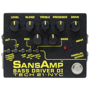 SANSAMP BASS DRIVER DI V2 �y���K�A���i�z TECH21 (�V�i)