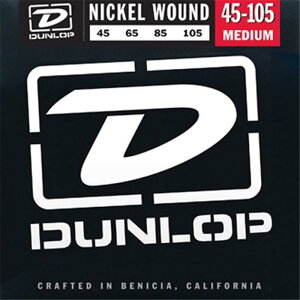 Nickel Plated Steel Electric Bass Strings 4st DBN45105 [MEDIUM/45-105] Dunlop (Jim Dunlop) (�V�i)