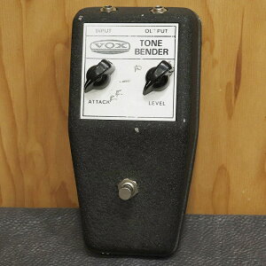 VINTAGE V828 Tone Bender Black Case & Silver Panel late60's VOX (Be[W gp)