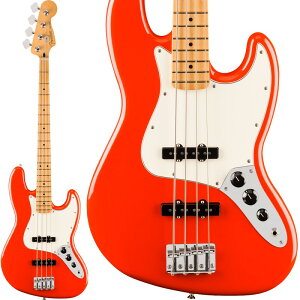 Player II Jazz Bass (Coral Red/Maple) ylグOiiz Fender MEX (Vi)