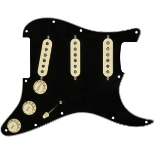 yNX}XZ[z Pre-Wired Strat PickguardC Custom '69 SSS (Black) [#0992341506] Fender USA (Vi)