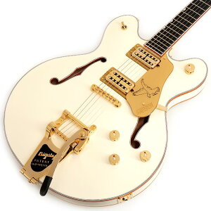 Falcon Center Block LTD with String-Thru Bigsby and Gold Hardware(Vintage White/Ebony) GRETSCH (新品)