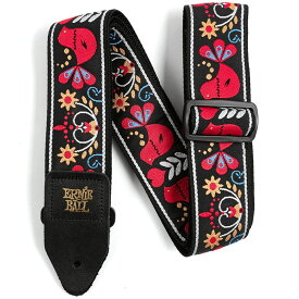 Redbird Rising Jacquard Strap [#P04667] ERNIE BALL (新品)