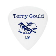 Terry Gould GUITAR PICK (WHITE/ティアドロップ型) [1.00mm] PICK BOY (新品)