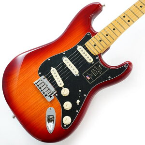 American Ultra Luxe Stratocaster (Plasma Red Burst/Maple) Fender USA (Vi)