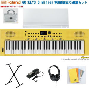 GO:KEYS 3 Minion GOKEYS3-MI �S�[�L�[�Y3�~�j�I�� ��p���ʗ���(MRGKS3/5) & ���K�Z�b�g(���ʌ���E�I���W�i���~�j�g�[�g�o�b�O�t��)(���萶�Y���f��) Roland (�V�i)