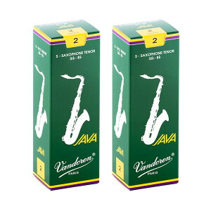 【2個セット】《硬さ:2》テナーサックス用リード バンドレン JAVA (ジャバ) VANDOREN (新品)