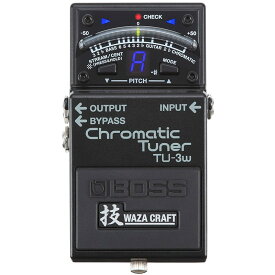 TU-3W(J) MADE IN JAPAN [Chromatic Tuner 技 Waza Craft Series Special Edition] BOSS (新品)
