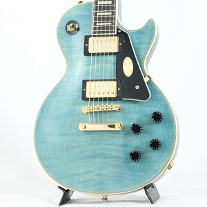 Les Paul Custom Quilt (Ocean Blue Burst) [Exclusive Model] Epiphone (Vi)