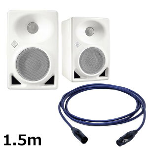 KH 80 DSP A W (�y�A)�yPASSGO BLUE�X�s�[�J�[�P�[�u���Z�b�g(XLR-XLR)1.5m�z(�z���C�g)(�m�C�}��)(���j�^�[�X�s�[�J�[)(KH80)(�A�N�e�B�u���j�^�[�X�s�[�J�[) NEUMANN (�V�i)