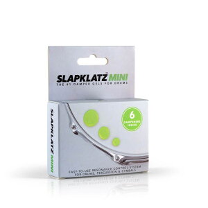 SlapKlatz MINI Drum Dampeners - GEL Alien Green SlapKlatz (Vi)