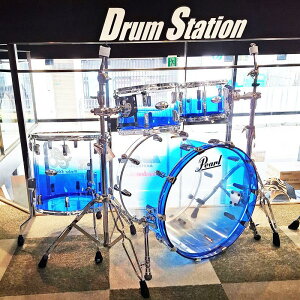 CRB524P/C #780 [CRYSTAL BEAT 4pc Drum Shell Pack / Glacier Fade] �y80���N/2026�N����J���[�z Pearl (�V�i)