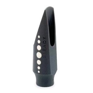 「オープニング:7」アルトサックス用マウスピース サイオス Steady(ステディ) Grey&White Syos (新品)