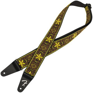 Pasadena Woven Strap (Yellow Wallflower) [#0990638037] Fender USA (Vi)