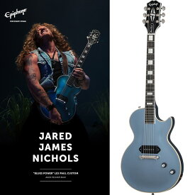 Jared James Nichols Blues Power Les Paul Custom (Aged Pelham Blue) Epiphone (新品)