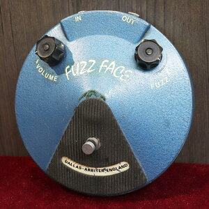 VINTAGE Fuzz Face '72 Metallic Blue DALLAS ARBITER (���B���e�[�W ���g�p������)