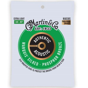 yňSALEz MARQUIS SILKED 92/8 Phosphor Bronze MA530S [Extra Light/10-47] MARTIN (Vi)