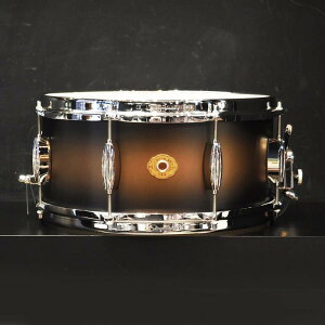 Radio King Artist Snare Drum 14×6.5 [Black and Gold Lacquer/SLLS6514SSK372] Slingerland (�V�i)