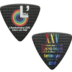 Artist Pick Series L'Arc�`en�`Ciel 25th L'Anniversary LIVE tetsuya PICK (�u���b�N) ESP (�V�i)
