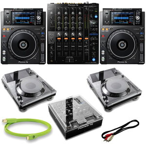 XDJ-1000MK2 + DJM-750MK2 �N���u�X�^�C��8�_SET �y�{�̕ی�J�o�[ & ���i��USB�P�[�u���t���z(�p�C�I�j�A�f�B�[�W�F�[) Pioneer DJ (�V�i)