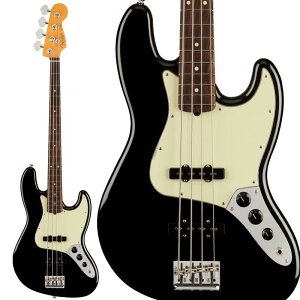 American Professional II Jazz Bass (Black/Rosewood) �y�����z �yIKEBE BASS OUTLET �I�[�v���L�O�Z�[���z Fender USA (�A�E�g���b�g ���i)