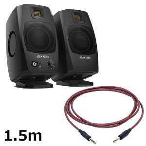 �����z�B D3V Black (�y�A) �yPASSGO RED�X�s�[�J�[�P�[�u���Z�b�g(TRS-TRS)1.5m�z(�������K�i)(�A�_��)(���j�^�[�X�s�[�J�[)(���R�[�f�B���O�EDTM)(�f�X�N�g�b�v�E���j�^�[�X�s�[�J�[) ADAM (�V�i)