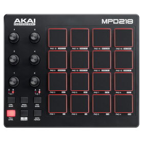 あす楽 【デジタル楽器特価祭り】MPD218 (USB - MIDIパッドコントローラー) AKAI (新品)