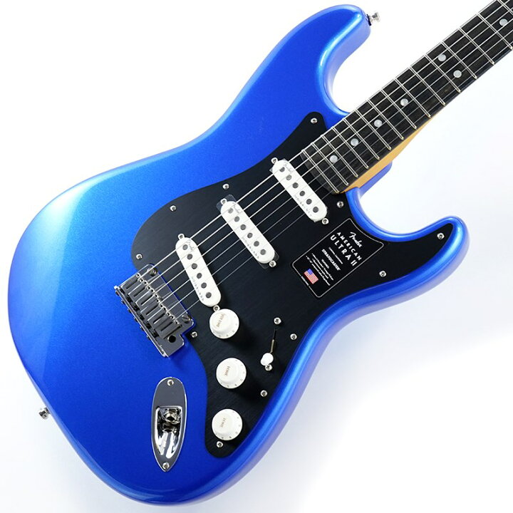 楽天市場】American Ultra II Stratocaster (Noble Blue/Ebony) Fender 