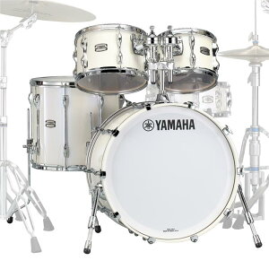 �y���}�n�A�u�\���[�g�h�����V���b�v����L�����y�[���Ώەi�I�zRecording Custom 4pc Drum Set - �|�[���[�z���C�g [RBB2216 PWH�{ RBP6F3 PWH] YAMAHA (�V�i)