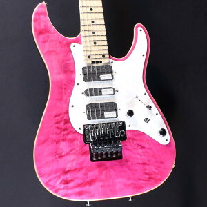 SD-2-24-AL (See-Thru Pink/Maple) #S2507307 SCHECTER (Vi)