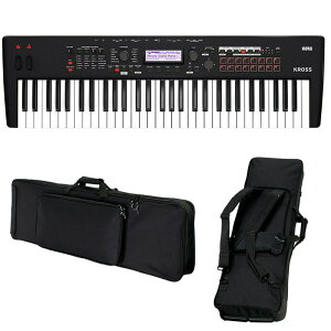 zB KROSS2 61 MBiSuper Matte Blackj+wėp\tgP[XZbg KORG (Vi)