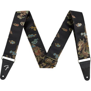 Satin Dragon StrapC Black [0990638050] Fender USA (Vi)