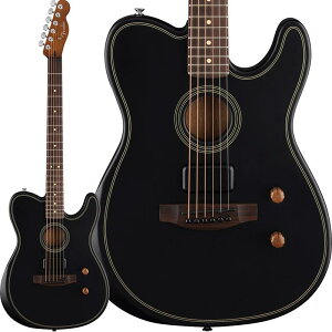 Acoustasonic Standard Telecaster (Black) Fender Acoustics (�V�i)