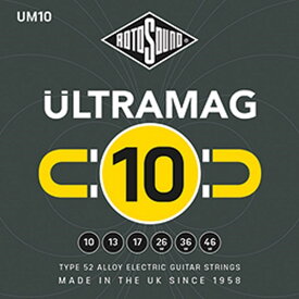 ULTRAMAG TYPE 52 ALLOY ELECTRIC GUITAR STRINGS [UM10/10-46] ROTO SOUND (新品)