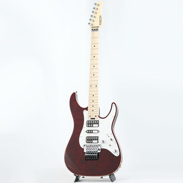 楽天市場】SD-2-24-AL (See-Thru Red/Maple) SCHECTER (新品) : イケベ 