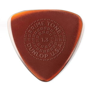 Primetone Sculpted Plectra PICK With Grip (1.3mm) [Small Triangle 516P130] ×3���Z�b�g Dunlop (Jim Dunlop) (�V�i)