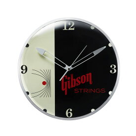 Vintage Lighted Wall Clock (Strings) [GA-CLK2] Gibson (新品)