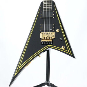 MJ Series Rhoads RR24MG (Black with Yellow Pinstripes/Ebony) yz Jackson (AEgbg Vi)