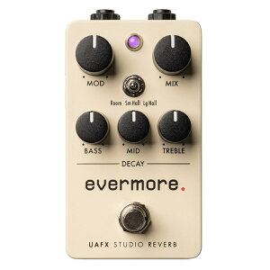 翌日配達 UAFX Evermore Studio Reverb(ユニバーサルオーディオ)リバーブ Universal Audio (新品)