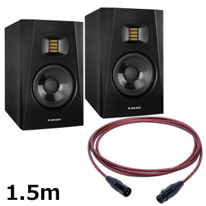 T5V (�y�A)�yPASSGO RED�X�s�[�J�[�P�[�u���Z�b�g(XLR-XLR)1.5m�z(�A�_��)(2�E�F�C���j�^�[�X�s�[�J�[) ADAM (�V�i)