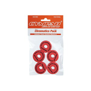 Chromatics / Cymbal Washer Red 40×15mm 5�Z�b�g [LCYMCRM5SET15RD] CYMPAD (�V�i)