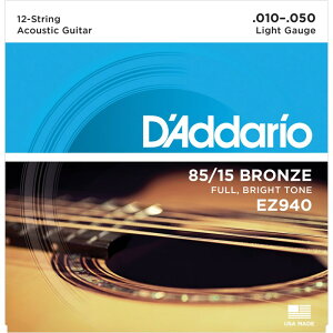 85/15 American Bronze EZ940 (12-String Light/10-50) D�fAddario (�V�i)