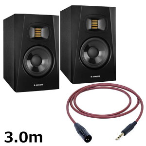 T5V (�y�A)�yPASSGO RED�X�s�[�J�[�P�[�u���Z�b�g(TRS-XLR)3.0m�z(�A�_��)(2�E�F�C���j�^�[�X�s�[�J�[) ADAM (�V�i)