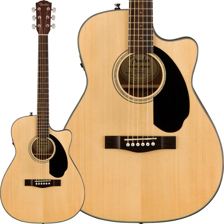 楽天市場】【春得セール】Fender CC-60SCE CONCERT (NAT) フェンダー 