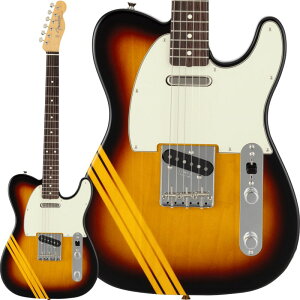 Traditional 2025 Collection 60s Telecaster (Competition 3-Color Sunburst Aged Natural/Rosewood) Fender Made in Japan (Vi)